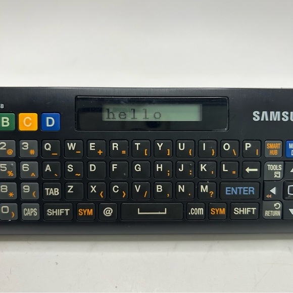 SAMSUNG QWERTY Keyboard Smart Remote Control RMC-QTD1 OEM Works - Picture 6 of 7